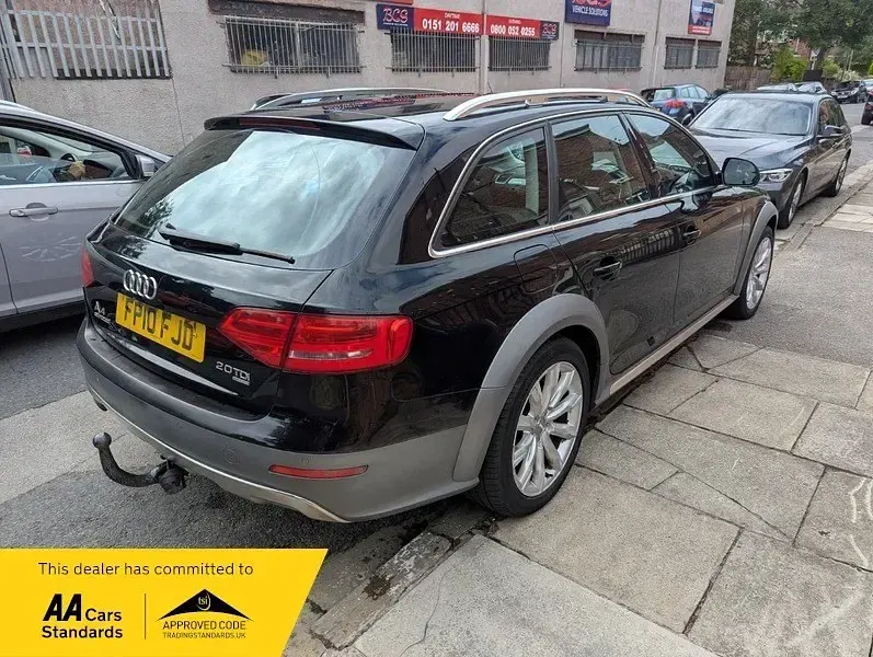 Used Audi A4 Allroad 170 HP (125 kW) 2010 Black Estate