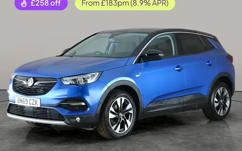 Used Vauxhall Grandland X SRi 131 HP (96 kW) 2021 SUV