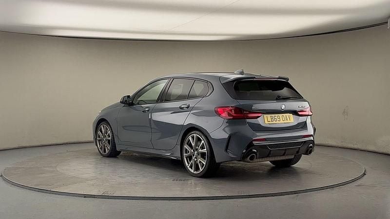 Used BMW M135 Comfort Edition 306 HP (225 kW) 2019 Storm bay metallic Hatchback