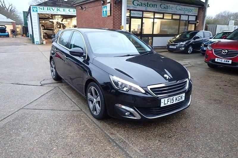 Black Used 2015 Peugeot 308 Allure Hatchback | £3,990 (Good price) - Image 1/1