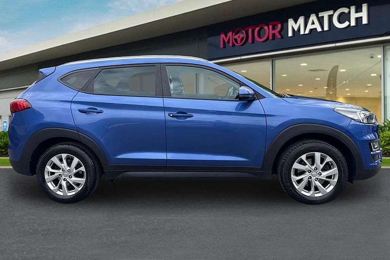Used Hyundai Tucson SE 2018 Blue SUV