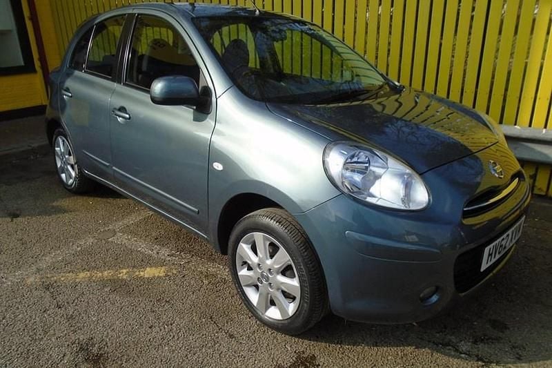 Grey Used 2012 Nissan Micra Acenta Hatchback | £3,695 (Fair price) - Image 1/1