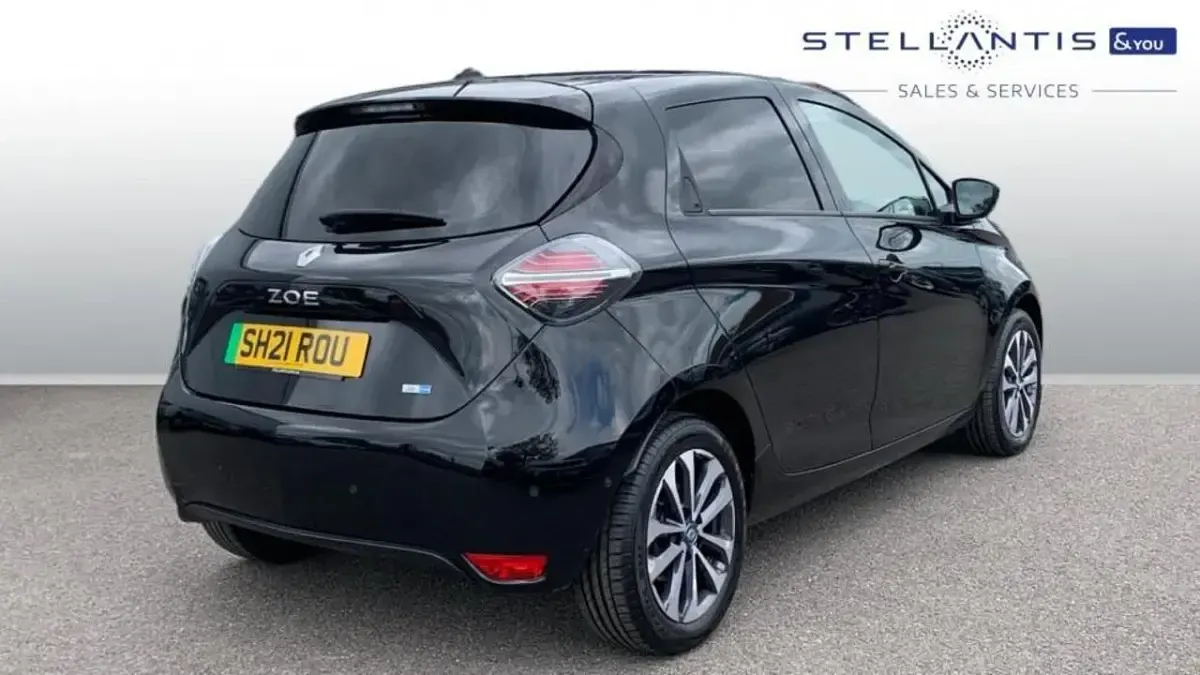 Used Renault Zoe GT-Line 98 kW (134 HP) 2021 Black Hatchback