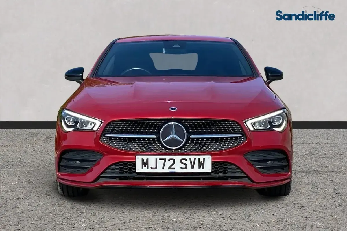 Used Mercedes CLA200 Executive 163 HP (119 kW) 2023 Red Coupe