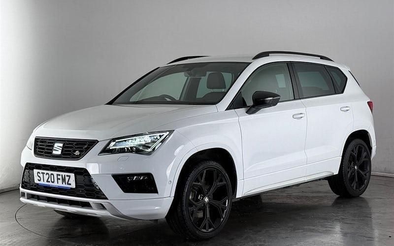 Used Seat Ateca Black Edition 150 HP (110 kW) 2020 White SUV