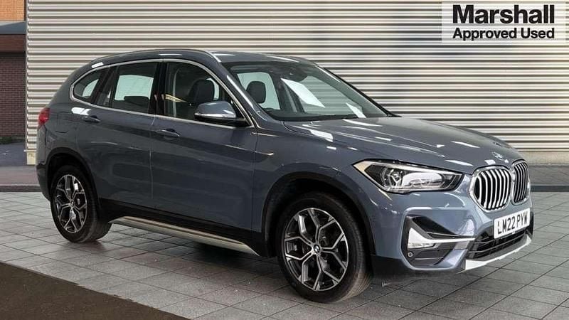 Storm bay metallic Used 2022 BMW X1 xLine SUV | £20,635 (Fair price) - Image 1/4
