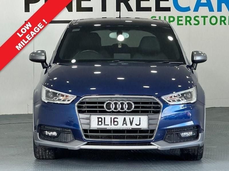 Used Audi A1 Sportback S-Line 125 HP (91 kW) 2016 Blue Hatchback