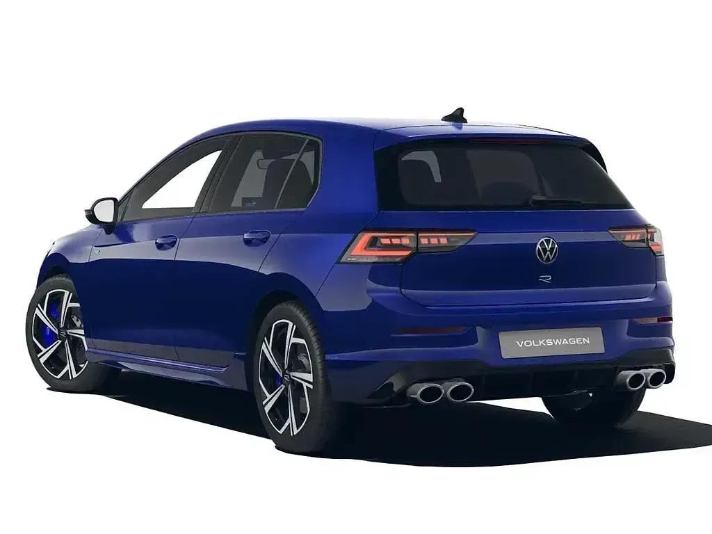 New VW Golf VIII R 2026 Blue Hatchback