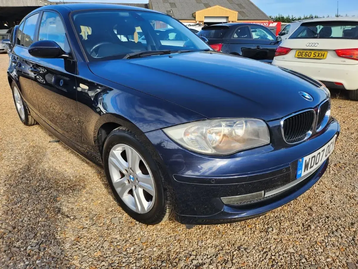 Used BMW 118 2007 Blue Hatchback