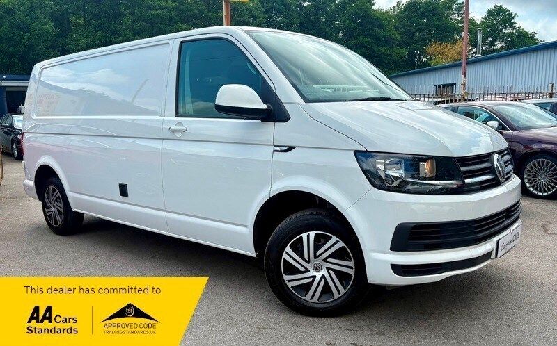 White Used 2018 VW T6 Trendline Van | £19,995 (Expensive) - Image 1/3