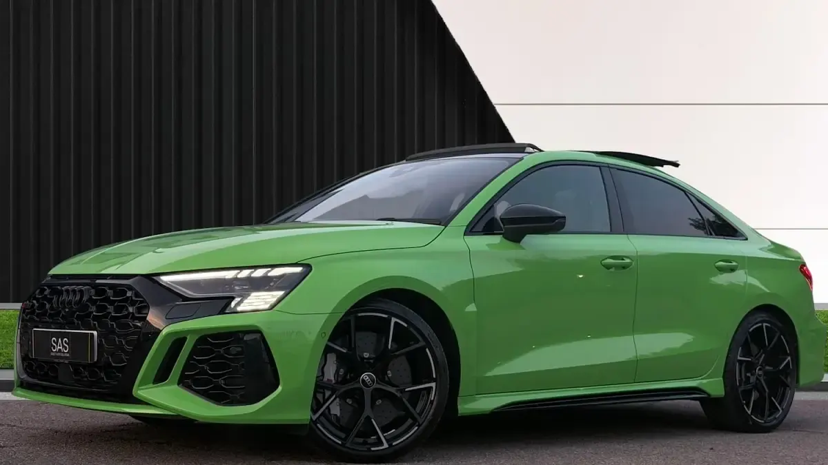 Used Audi RS3 Advanced 400 HP (294 kW) 2023 Green Sedan