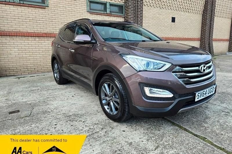 Used Hyundai Santa Fe Premium 197 HP (144 kW) 2014 Brown SUV