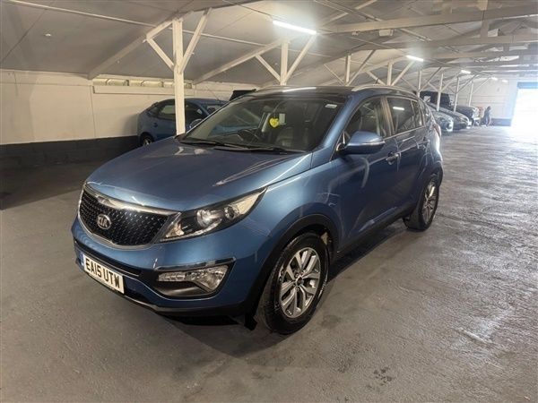 Blue Used 2015 Kia Sportage 2 SUV | £4,990 (Fair price) - Image 1/1