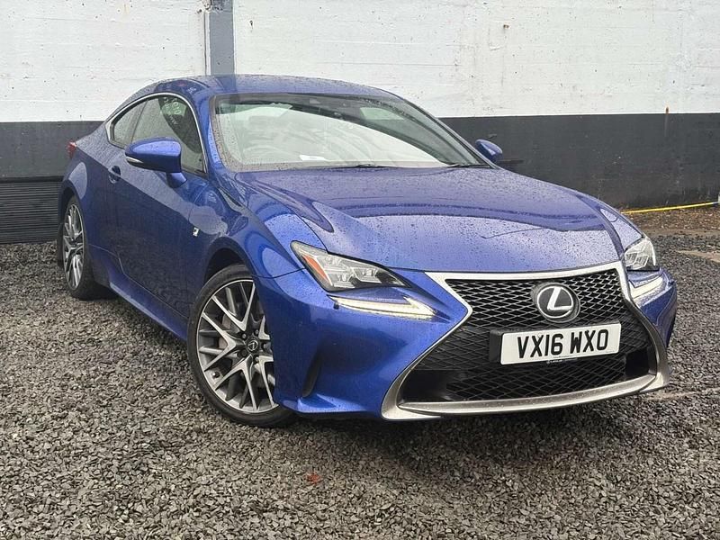 Used Lexus RC200t Sport Line 2016 Blue Coupe