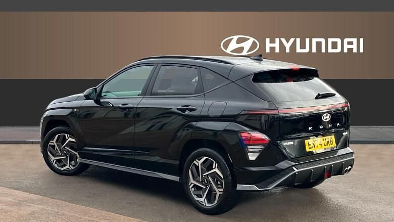 Used Hyundai Kona N Line 129 HP (94 kW) 2024 Black SUV