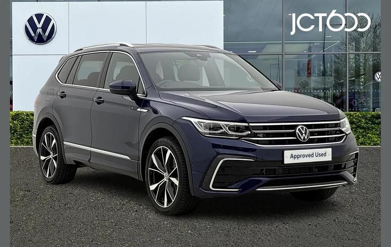Used VW Tiguan Allspace R-line 150 HP (110 kW) 2025 Blue SUV