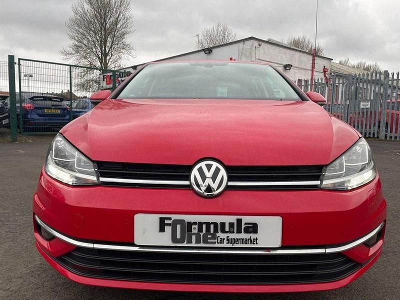 Used VW Golf VII GT 150 HP (110 kW) 2017 Red Hatchback