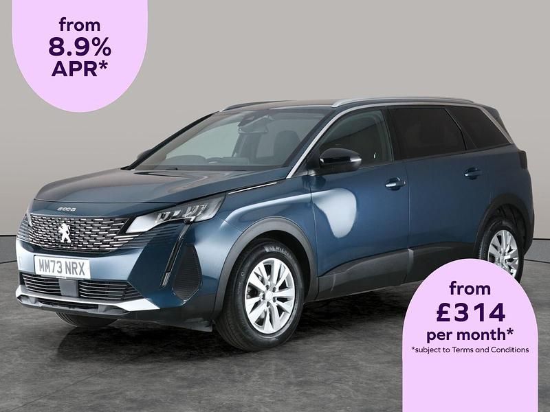 Blue Used 2023 Peugeot 5008 Active+ Hatchback | £21,706 (Good price) - Image 1/3