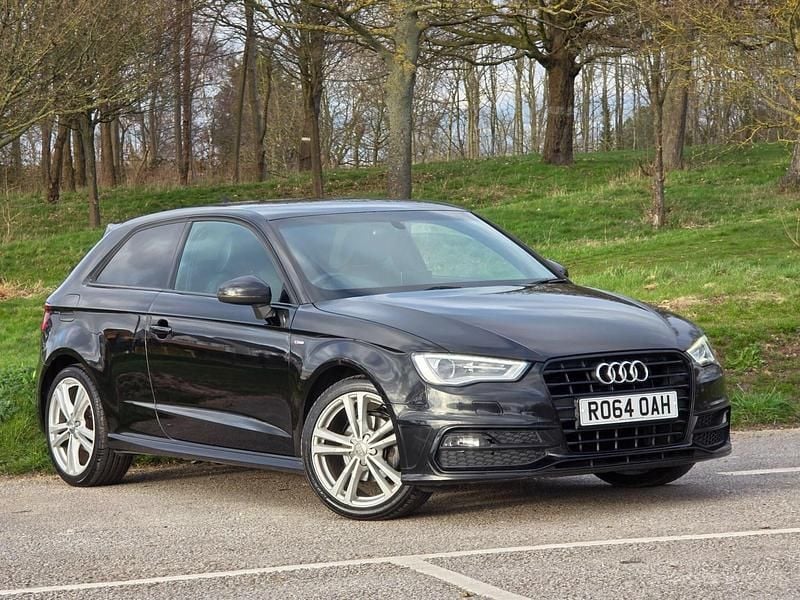 Used Audi A3 S-Line 2014 Black Hatchback