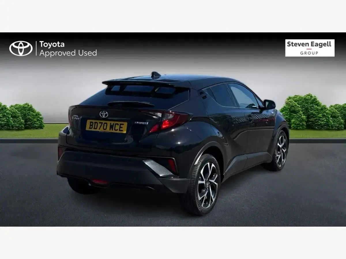 Second-hand Toyota C-HR Design 122 CP (89 kW) 2020 Negru SUV