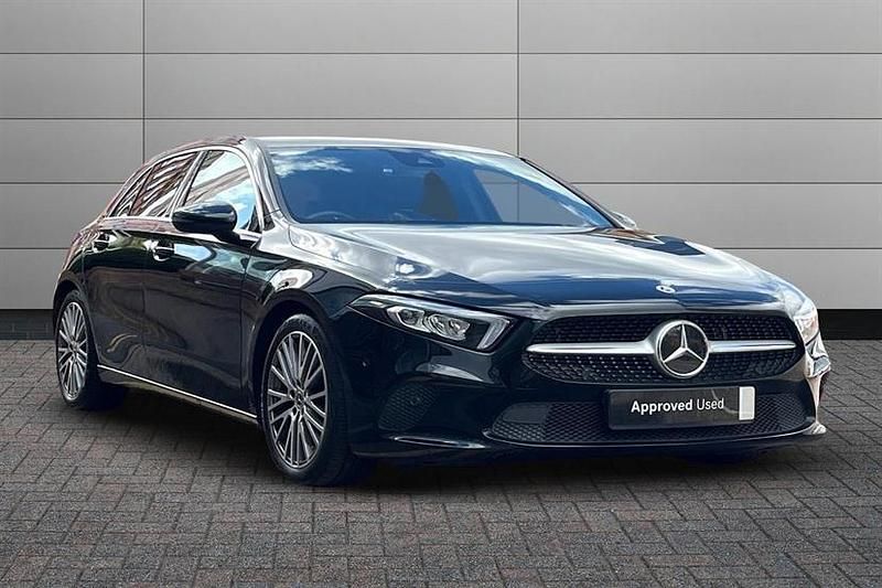 Cosmos black Used 2022 Mercedes A180 Executive Hatchback | £21,490 (A bit pricey) - Image 1/4