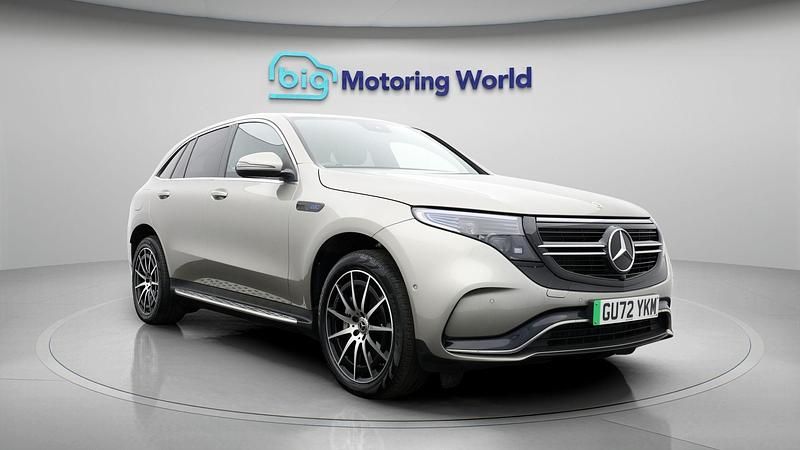 Silver Used 2022 Mercedes EQC400 AMG line SUV | £20,500 (Good price) - Image 1/4