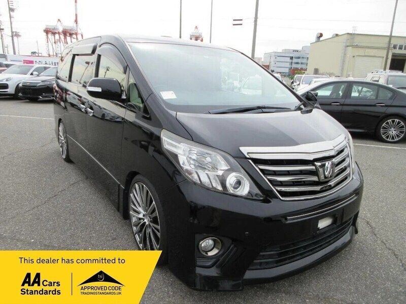 Black Used 2013 Toyota Alphard MPV | £14,999 (Expensive) - Image 1/4