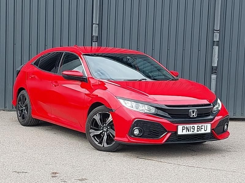 Red Used 2019 Honda Civic SR Hatchback | £11,798 (Fair price) - Image 1/4