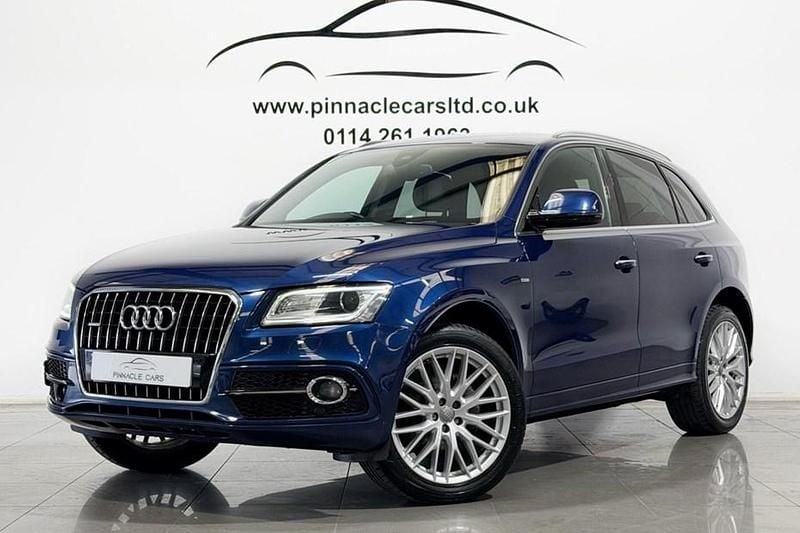Used Audi Q5 S-line plus 150 HP (110 kW) 2015 Blue SUV