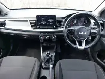 Used Kia Rio 83 HP (61 kW) 2022 Black Hatchback