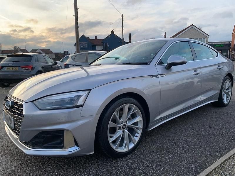 Used Audi A5 Sportback Sport 190 HP (139 kW) 2021 Silver Hatchback