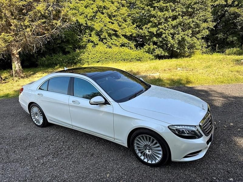 Used Mercedes S550 Executive 2013 White Sedan
