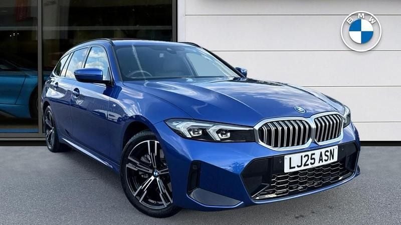 Used BMW 330e M Sport 288 HP (211 kW) 2025 Blue Estate