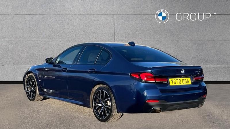 Used BMW 530e M Sport 288 HP (211 kW) 2021 Blue
