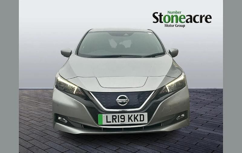 Used Nissan Leaf N-Connecta 110 kW (150 HP) 2019 Silver Hatchback