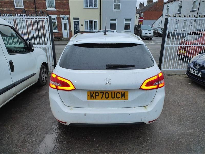 Used Peugeot 308 Allure 2020 White Estate