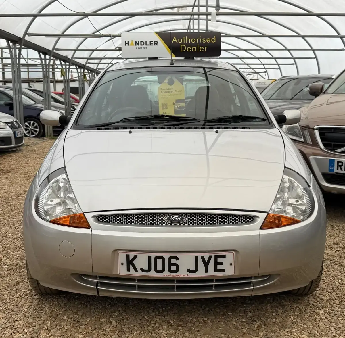Used Ford Ka 70 HP (51 kW) 2006 Silver Hatchback