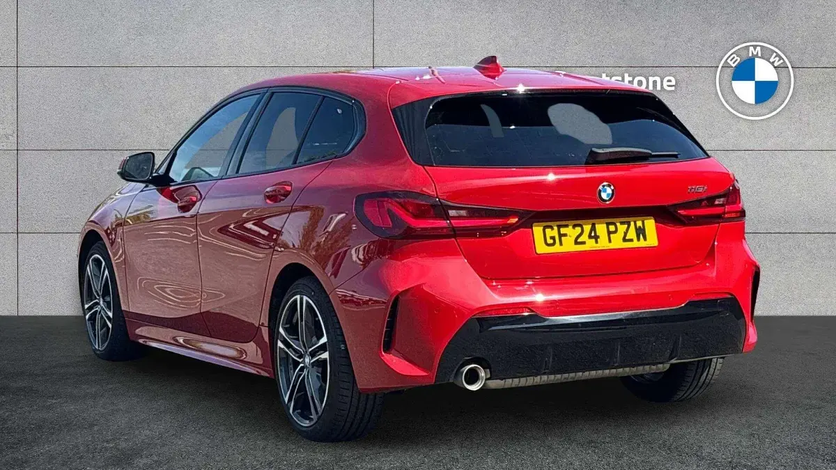 Used BMW 118 M Sport 134 HP (98 kW) 2024 Red Hatchback