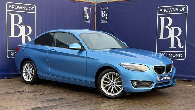 Blue Used 2018 BMW 218 Shadowline Coupe | £10,799 (Good price) - Image 1/3