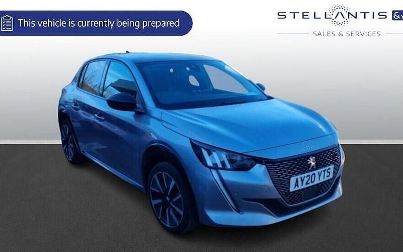 Used Peugeot e-208 GT-line 100 kW (137 HP) 2020 Hatchback