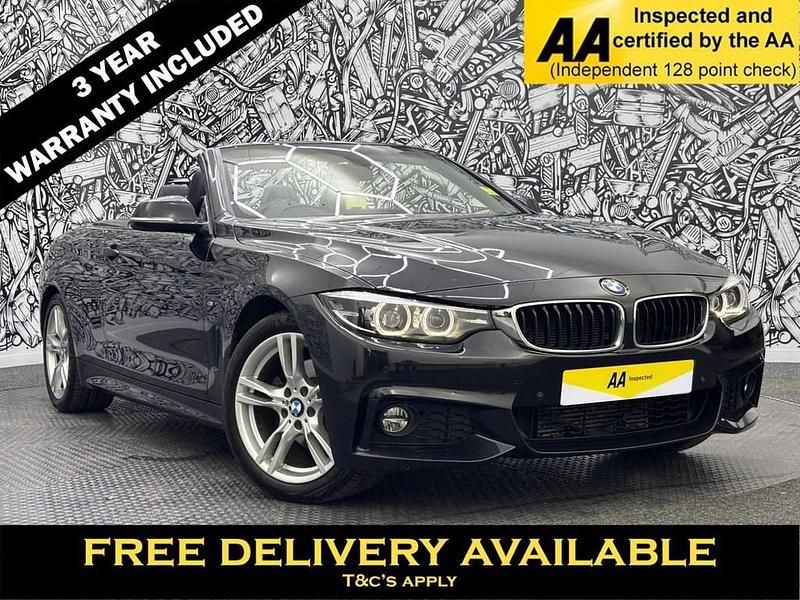 Black Used 2020 BMW 420 M Sport Cabriolet | £19,795 (Super price) - Image 1/2