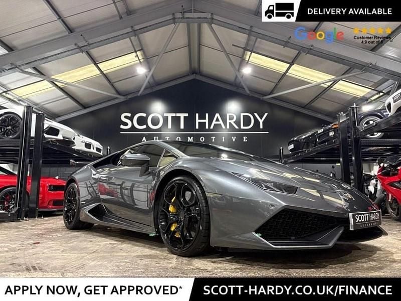 Used Lamborghini Huracán 610 HP (448 kW) 2015 Grey Coupe