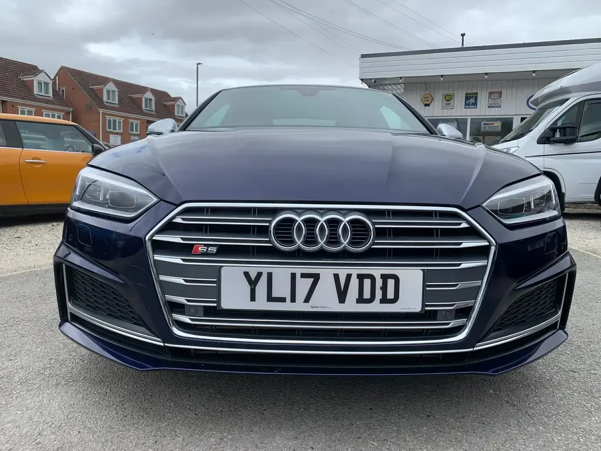 Used Audi S5 354 HP (260 kW) 2017 Blue Coupe