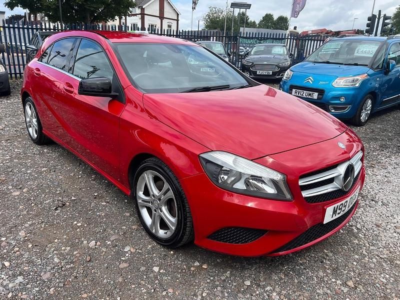 Red Used 2015 Mercedes A200 Sport Edition Hatchback | £8,195 (Fair price) - Image 1/4