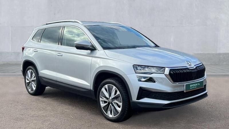 Silver Used 2024 Skoda Karoq SE L SUV | £20,745 (Fair price) - Image 1/4