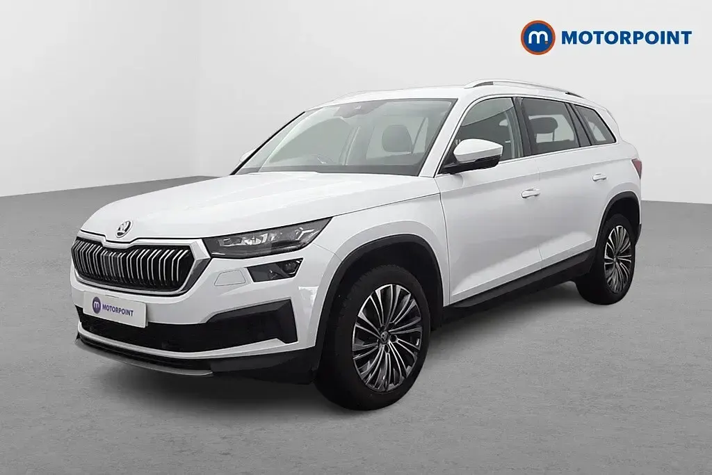 Used Skoda Kodiaq SE L Executive 150 HP (110 kW) 2022 White SUV