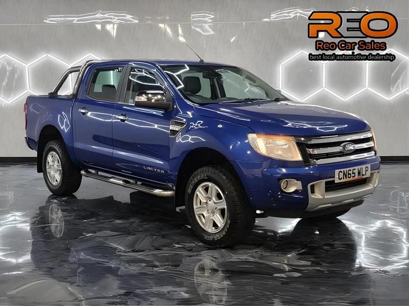 Used Ford Ranger Limited 2015 Blue Pickup