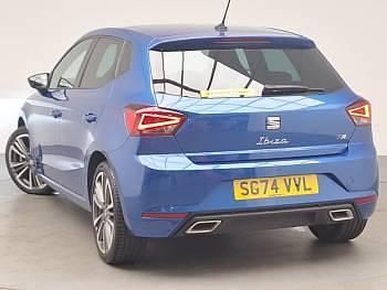 Used Seat Ibiza 115 HP (84 kW) 2024 Blue Hatchback