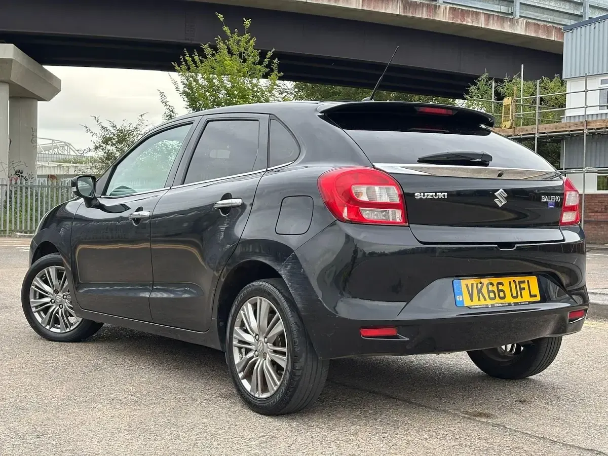 Used Suzuki Baleno SZ5 111 HP (81 kW) 2016 Black Hatchback