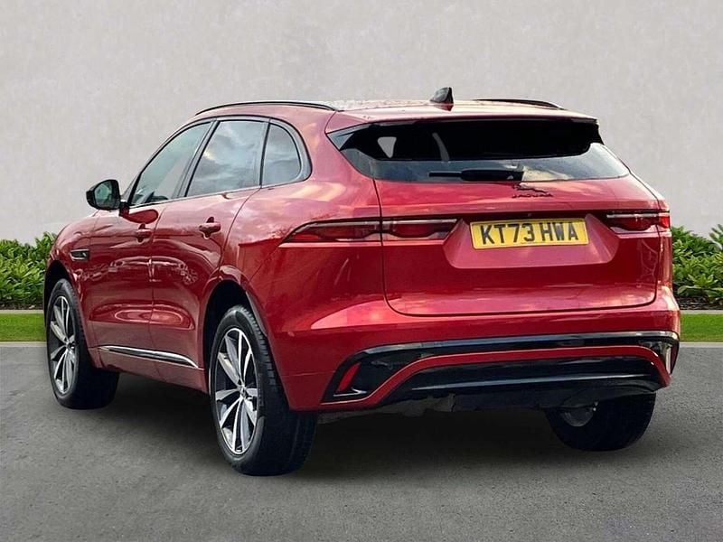 Begagnad Jaguar F-Pace R-Dynamic 2023 Röd SUV